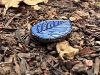 Image 3 of Mystic Blue Leaf Coin