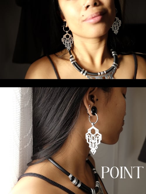 Image of Pre order Circuit earrings