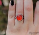 Image 1 of Carnelian Ring Size US 5