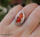 Image 1 of Fire Opal Ring Size US 5 3/4