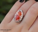 Image 2 of Fire Opal Ring Size US 5 3/4