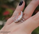 Image 4 of Fire Opal Ring Size US 5 3/4