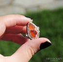Image 3 of Fire Opal Ring Size US 5 3/4