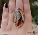 Image 1 of Montana Agate Statement Ring Size US 8 