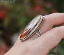 Image 3 of Montana Agate Statement Ring Size US 8 