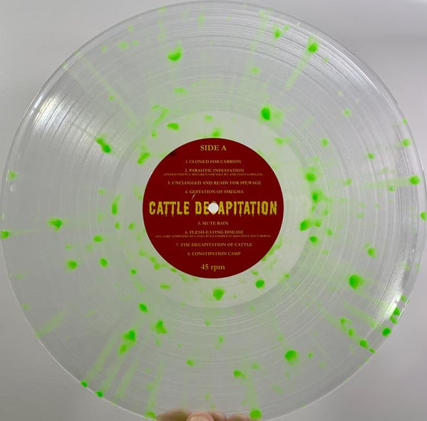 Cattle Decapitation - Human Jerky (Puddle of Mucus Vinyl Variant)