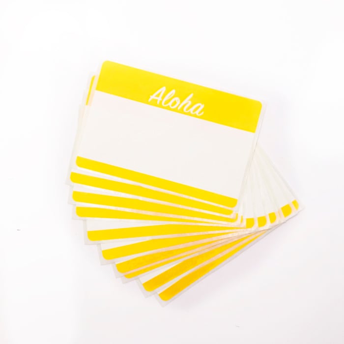 Hello Stickers 10 pack 