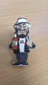 Black & White, Newcastle, Ayr Utd, St Mirren Football/Ultras/Casuals Brand New 1.5 Inch Pin Badge.