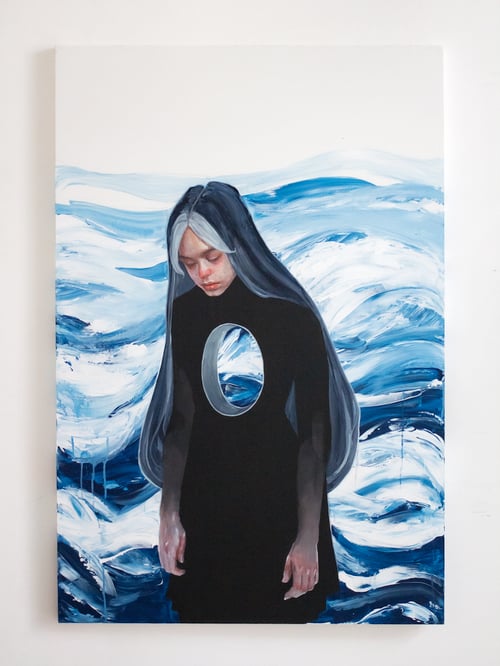 Image of feeding the void I (80x120 cm)