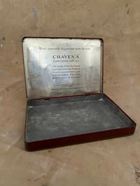 Image 2 of 50s CRAVEN "A" VIRGINIA CIGARETTES METAL BOX