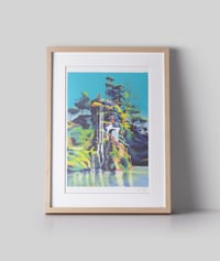 Image 3 of Cascade de Bagatelle (giclee Print, A4)