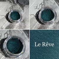 Le Reve - Dark Matte Emerald Green Eyeshadow - Vegan Makeup Goth Gothic 