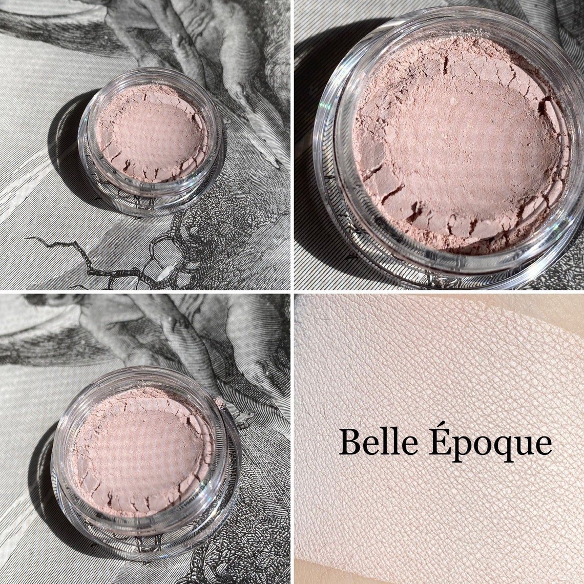 Image of Belle Époque - Pale Matte Ivory Eyeshadow - Vegan Makeup Goth Gothic