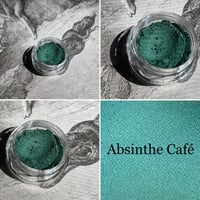 Absinthe Cafe - Matte Medium Green Eyeshadow - Vegan Makeup Goth Gothic
