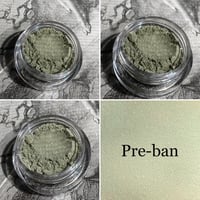 Pre-Ban - Pale Beige Green Matte Eyeshadow - Vegan Makeup Goth Gothic 