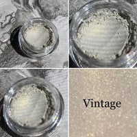 Vintage - Golden Shimmer Eyeshadow - Vegan Makeup Goth Gothic