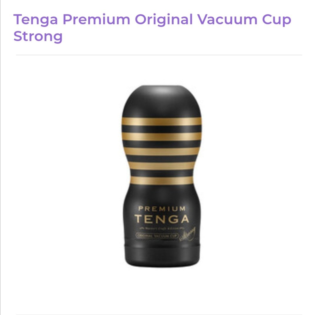 Image of Tenga Premium Original Vacuum Cup Strong