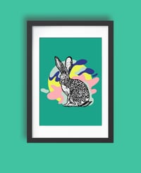 Image of Moon Rabbit Print
