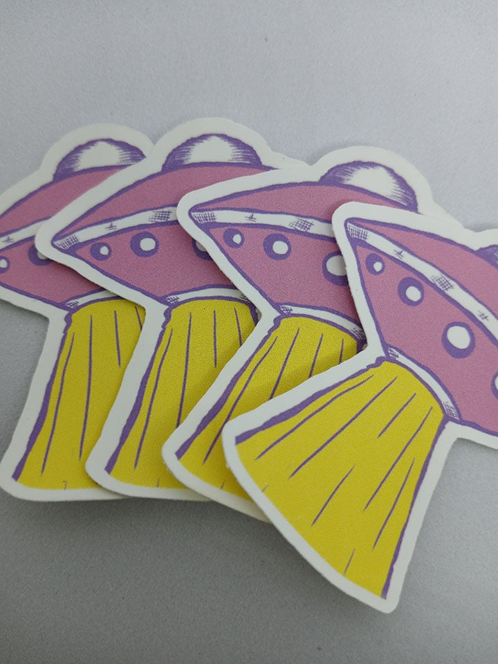 Image of Abduction Sticker