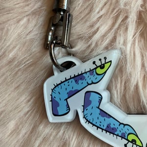 Image of SOLD OUT  “Hairy Fingers" Emerald Green Rope Necklace