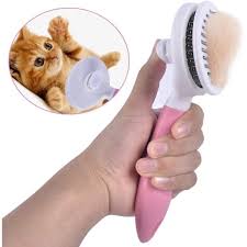 Image of Self-Cleaning Pet Brush For Dog Or Cat