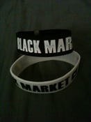 Image of Black and White Wristbands