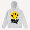 TODAYS RIOT SMILEY HOODIE (GRAY) 