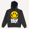 TODAYS RIOT SMILEY HOODIE (BLACK) 