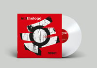 Image 1 of killthelogo 'reset' LP (red or white coloured vinyl)