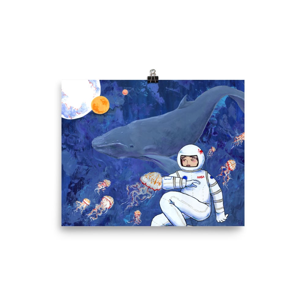 Image of WHALIEN52 Matte Poster