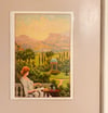 Art Print Garden Folly in Desert