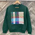 Wavy Leaves Sweatshirt - Forest Green Image 3