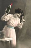 Champagne Flute Card