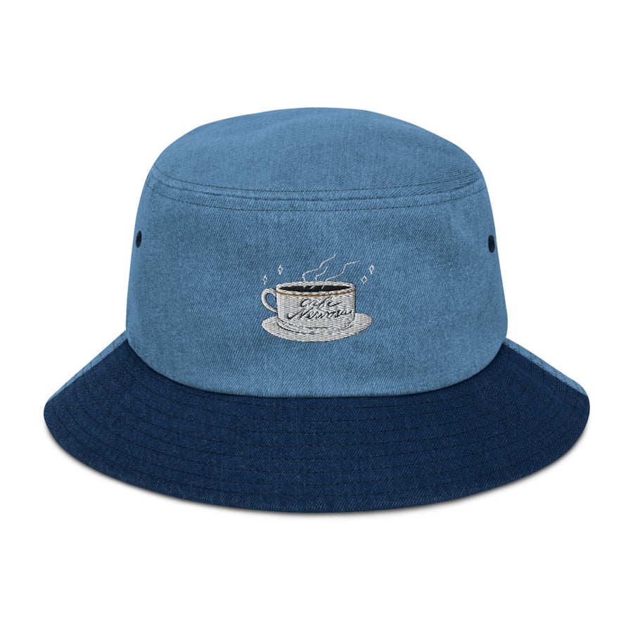 Image of Cafe Nervosa Denim Bucket Hat