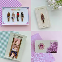 B Grade IU Enamel Pins