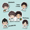 Haikyuu Seijoh Stickers