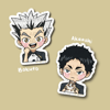 Haikyuu Fukurodani Stickers