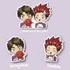 Haikyuu Shiratorizawa Stickers