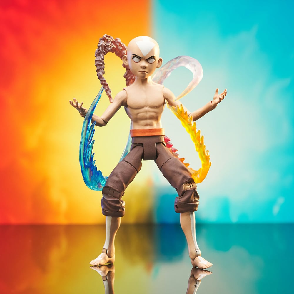 Avatar The Last Airbender Aang Final Battle (Series 4) 7 Inch Deluxe Action Figure by Diamond Select