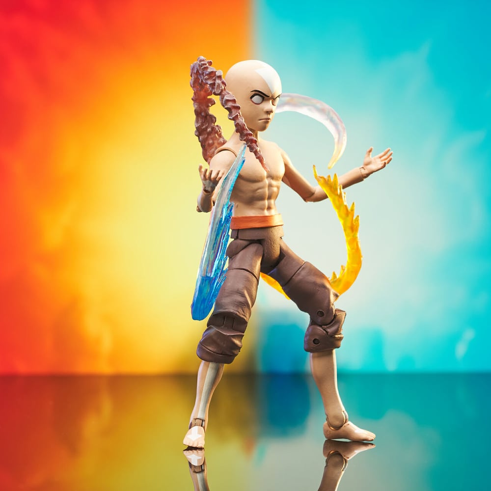 Diamond Select Toys Avatar The Last Airbender: Final Battle Aang Deluxe  Action Figure