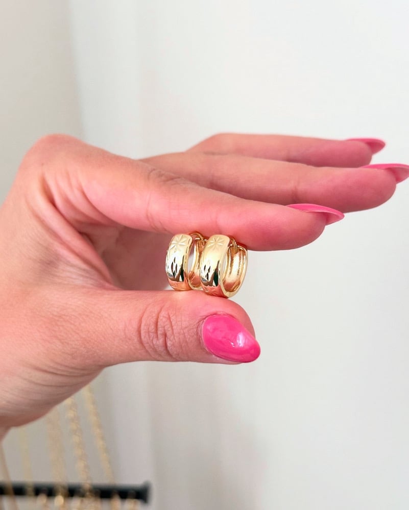 Image of The Etched Hoops