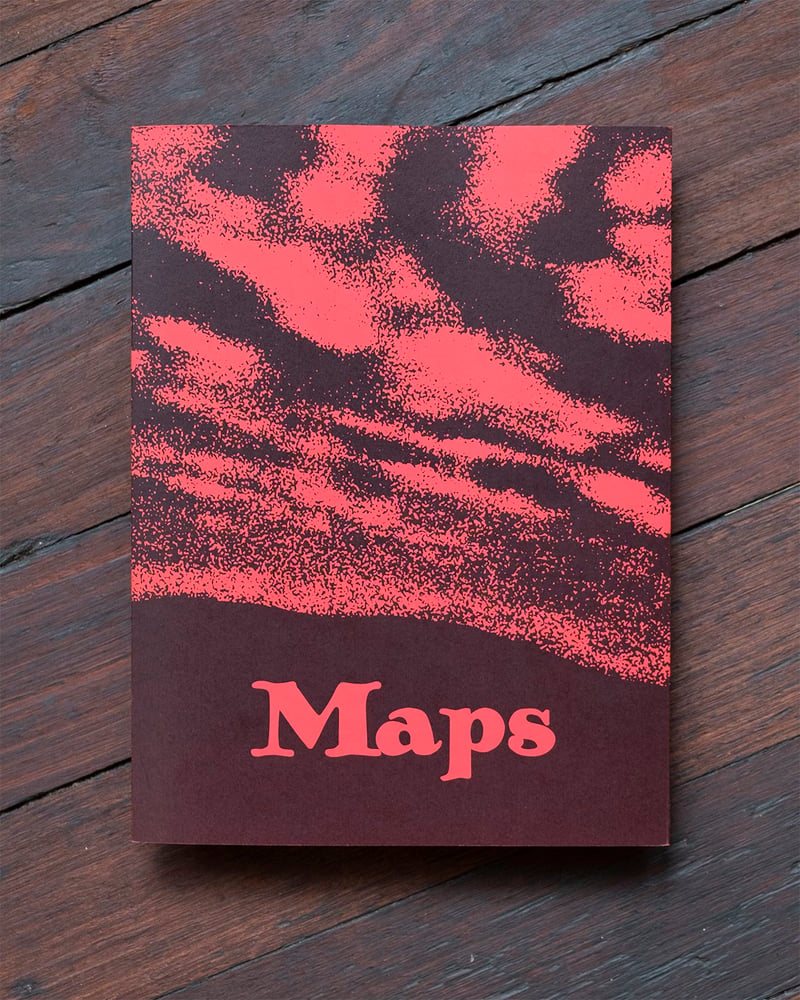 Image of ‘Maps’ exhibition publication by Max Berry