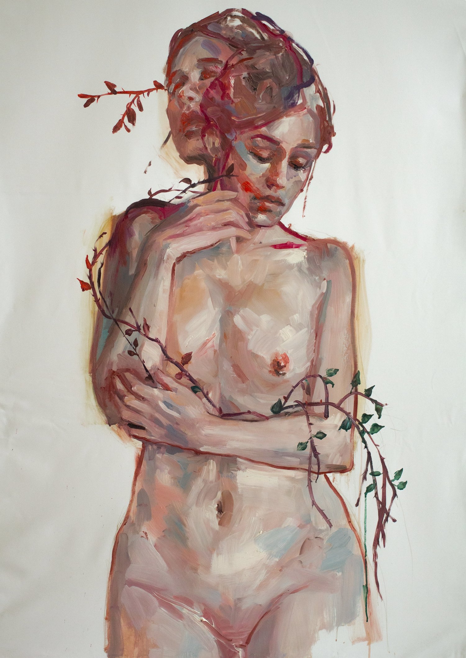 Agnes-Cecile rosa malaspina (100x150 cm)