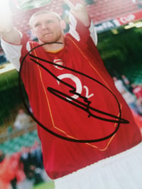 Image 2 of Arsenal Philippe Senderos Signed 10x8