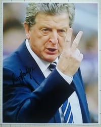 Image 1 of England Manager Roy Hodgson Signed 10x8