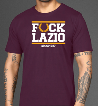 Image 1 of t shirt f*ck lazio since 1927
