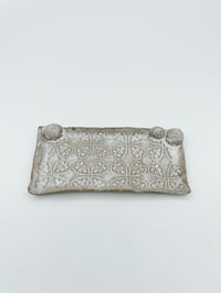 Image 1 of Ceramic Lace Tray 