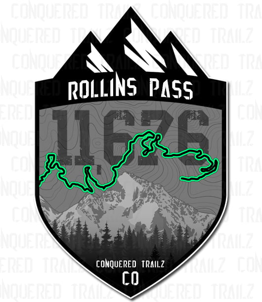 Image of "Rollins Pass" Trail Badge