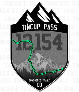 Image of "Tincup Pass" Trail Badge
