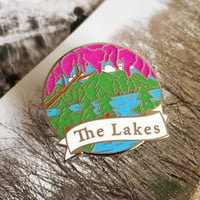 Image 2 of The Lakes Enamel Pin